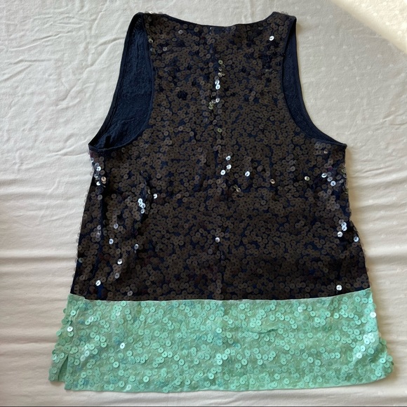 Colorblock sequin top - Picture 2 of 3